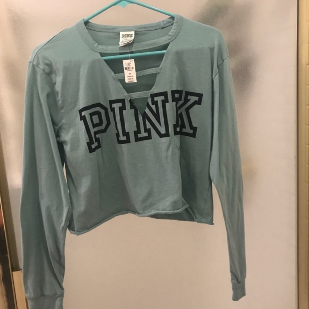 Victoria’s Secret PINK cropped long sleeve